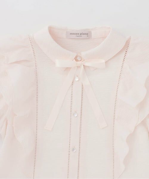 mezzo piano junior / メゾピアノジュニア シャツ・ブラウス | ☆彡Wフリルブラウス | 詳細3