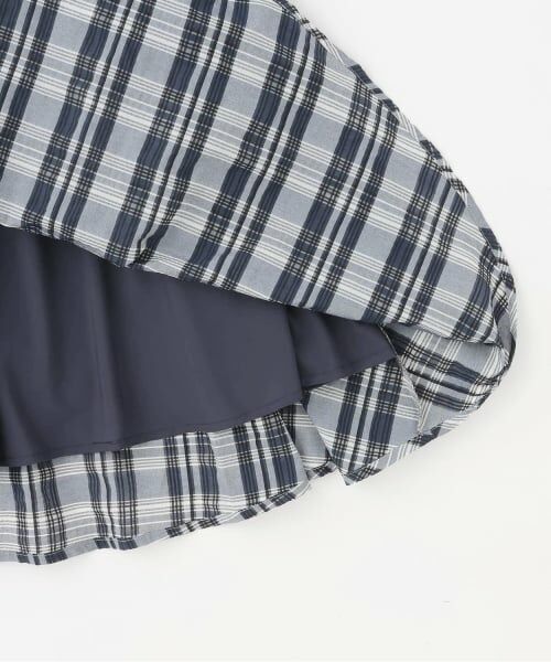 mezzo piano junior / メゾピアノジュニア ミニ丈・ひざ丈ワンピース | 【人気商品再入荷】【直営店で取り扱い無し】ショルダーリボンジャンスカ＆メローインナーセット | 詳細8