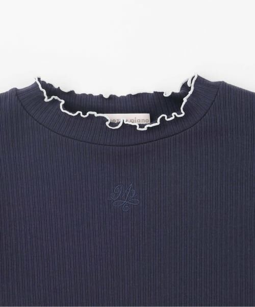 mezzo piano junior / メゾピアノジュニア ミニ丈・ひざ丈ワンピース | 【人気商品再入荷】【直営店で取り扱い無し】ショルダーリボンジャンスカ＆メローインナーセット | 詳細9