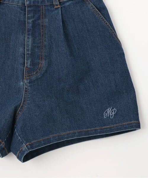 mezzo piano junior / メゾピアノジュニア ショート・ハーフ・半端丈パンツ | リボン刺しゅう入りラッププリーツショートパンツ | 詳細10