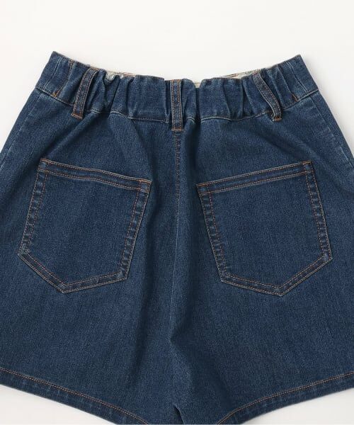 mezzo piano junior / メゾピアノジュニア ショート・ハーフ・半端丈パンツ | リボン刺しゅう入りラッププリーツショートパンツ | 詳細12