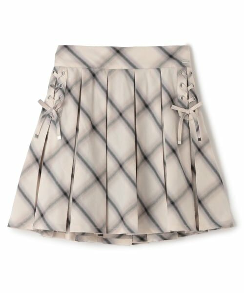 mezzo piano junior / メゾピアノジュニア ショート・ハーフ・半端丈パンツ | レースアップボックスプリーツスカパン | 詳細11