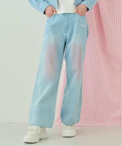 mezzo piano junior / メゾピアノジュニア その他パンツ | ふわっとスプレーストレートデニムパンツ