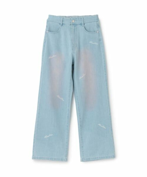 mezzo piano junior / メゾピアノジュニア その他パンツ | ふわっとスプレーストレートデニムパンツ | 詳細11