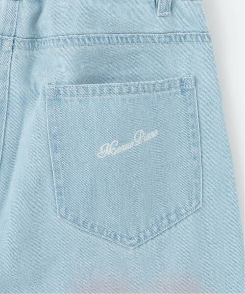 mezzo piano junior / メゾピアノジュニア その他パンツ | ふわっとスプレーストレートデニムパンツ | 詳細7