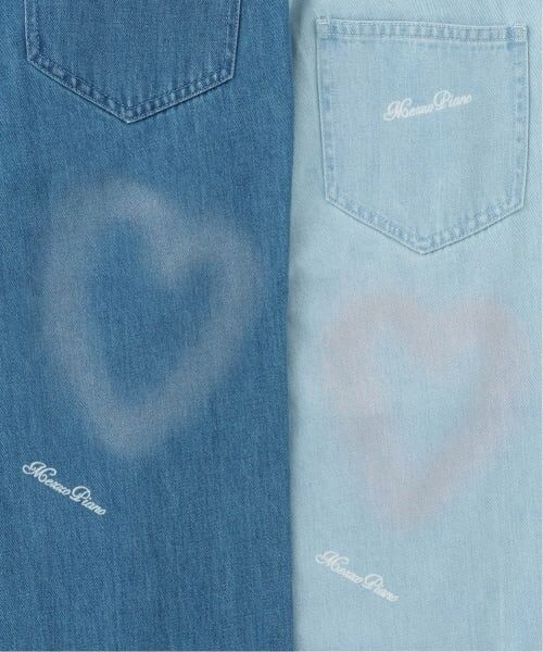 mezzo piano junior / メゾピアノジュニア その他パンツ | ふわっとスプレーストレートデニムパンツ | 詳細8