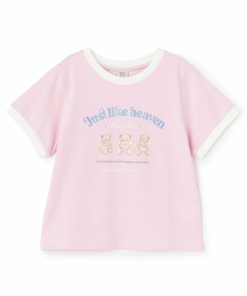 mezzo piano junior / メゾピアノジュニア Tシャツ | 【接触冷感】エンジェルベアリンガーTシャツ | 詳細12