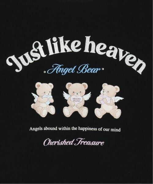 mezzo piano junior / メゾピアノジュニア Tシャツ | 【接触冷感】エンジェルベアリンガーTシャツ | 詳細5