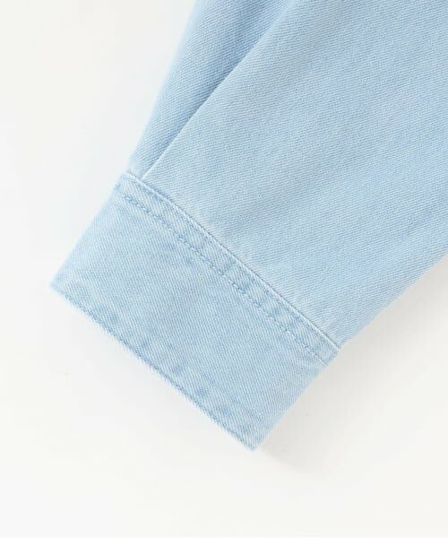 mezzo piano junior / メゾピアノジュニア ブルゾン | ふわっとスプレーライトデニムジャケット | 詳細5