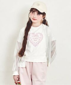 mezzo piano junior / メゾピアノジュニア ブルゾン | ラメメッシュブルゾン