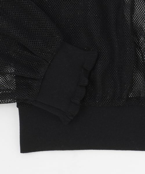 mezzo piano junior / メゾピアノジュニア ブルゾン | ラメメッシュブルゾン | 詳細5