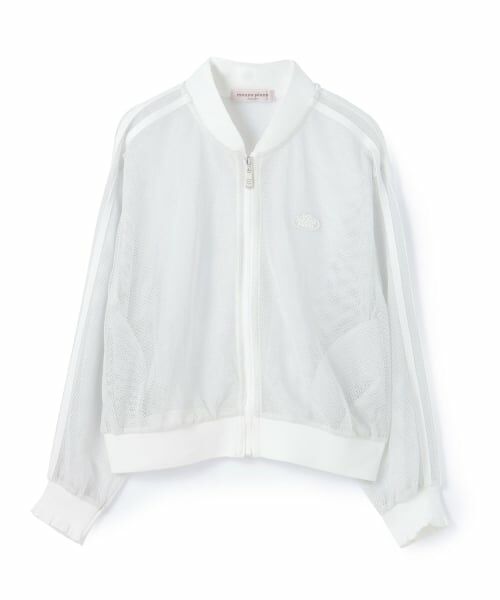 mezzo piano junior / メゾピアノジュニア ブルゾン | ラメメッシュブルゾン | 詳細9