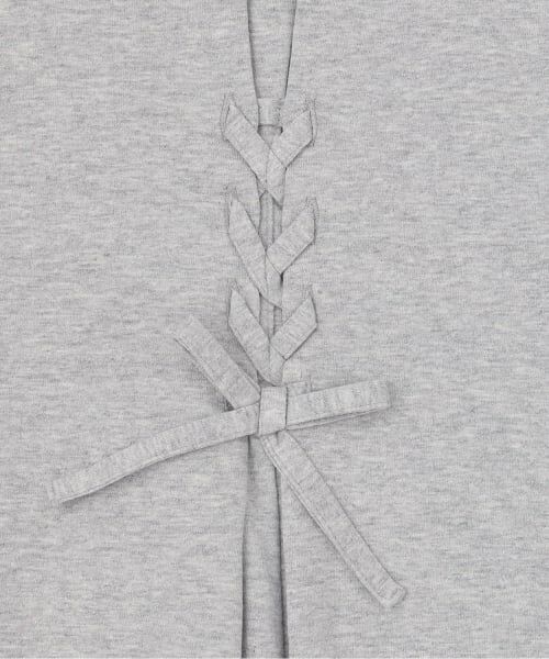 mezzo piano junior / メゾピアノジュニア ミニ丈・ひざ丈ワンピース | 【接触冷感】ウエストレースアップワンピース | 詳細6