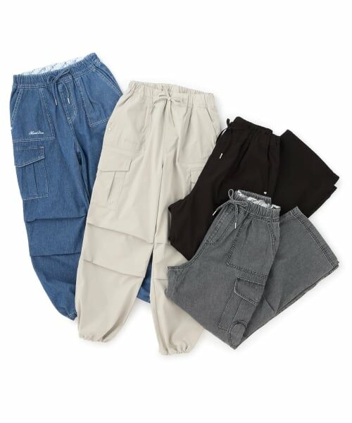 mezzo piano junior / メゾピアノジュニア その他パンツ | 【機能素材】水陸両用/ハートポケット2WAYカーゴパンツ | 詳細13