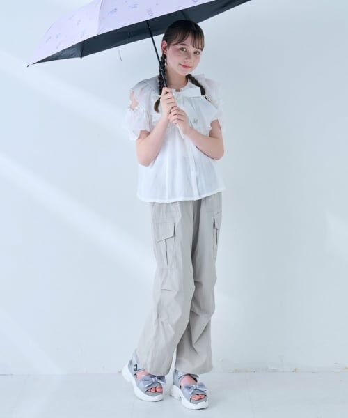 mezzo piano junior / メゾピアノジュニア その他パンツ | 【機能素材】水陸両用/ハートポケット2WAYカーゴパンツ | 詳細20