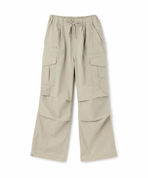 mezzo piano junior / メゾピアノジュニア その他パンツ | 【機能素材】水陸両用/ハートポケット2WAYカーゴパンツ(薄カーキ)