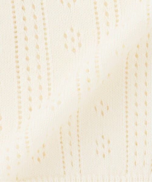 mezzo piano junior / メゾピアノジュニア カーディガン・ボレロ | 透かし柄ラインストーンボタンカーディガン♪ | 詳細5