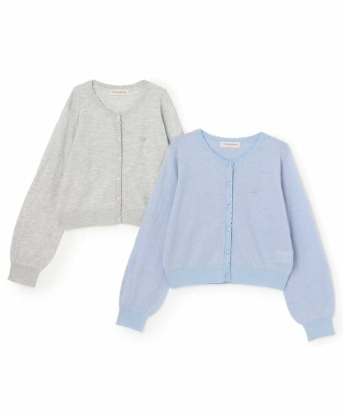 mezzo piano junior / メゾピアノジュニア カーディガン・ボレロ | ラメニットカーディガン♪ | 詳細6