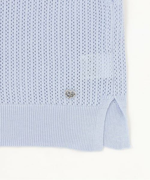 mezzo piano junior / メゾピアノジュニア ニット・セーター | メッシュセーラーベスト＆Tシャツセット | 詳細12