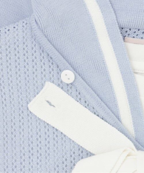 mezzo piano junior / メゾピアノジュニア ニット・セーター | メッシュセーラーベスト＆Tシャツセット | 詳細9