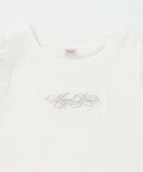 mezzo piano junior / メゾピアノジュニア Tシャツ | 【接触冷感】袖パフチュールTシャツ♪ | 詳細2