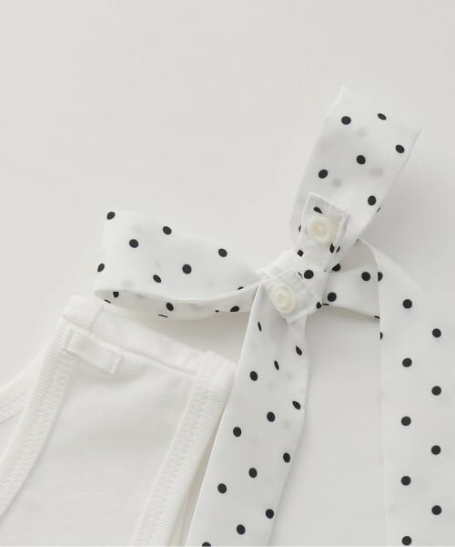 mezzo piano junior / メゾピアノジュニア Tシャツ | 【接触冷感】肩リボンタンクトップ＆Tシャツセット | 詳細5