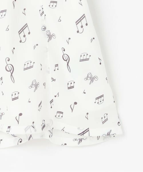 mezzo piano junior / メゾピアノジュニア シャツ・ブラウス | 音符柄フリルブラウス♪ | 詳細5