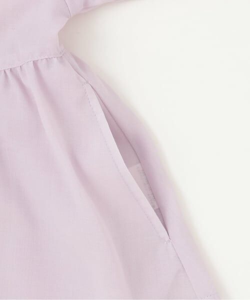 mezzo piano junior / メゾピアノジュニア パーカー | 【接触冷感・UVカット】ペプラムシアーパーカ | 詳細5