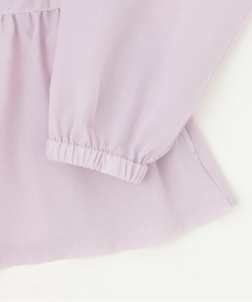 mezzo piano junior / メゾピアノジュニア パーカー | 【接触冷感・UVカット】ペプラムシアーパーカ | 詳細6