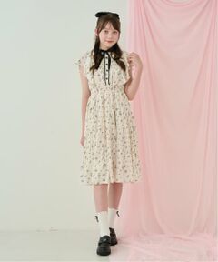 mezzo piano junior / メゾピアノジュニア ミニ丈・ひざ丈ワンピース | アソート生地プリーツワンピース♪