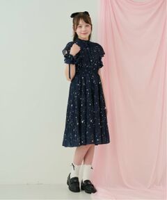mezzo piano junior / メゾピアノジュニア ミニ丈・ひざ丈ワンピース | アソート生地プリーツワンピース♪