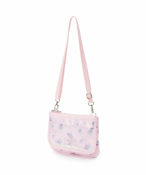 mezzo piano junior / メゾピアノジュニア ショルダーバッグ | ベリエちゃん柄サコッシュ（School対応）（ピンク）