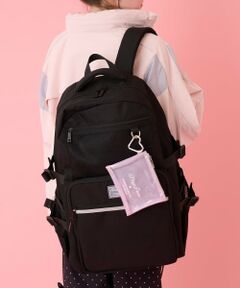 mezzo piano junior / メゾピアノジュニア リュック・バックパック | 【撥水】ラメポーチつきリュック