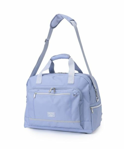 mezzo piano junior / メゾピアノジュニア ボストンバッグ | 【撥水】3WAY高機能ボストンバッグ（ライト ブルー）
