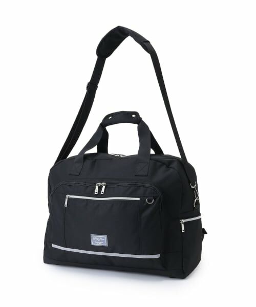mezzo piano junior / メゾピアノジュニア ボストンバッグ | 【撥水】3WAY高機能ボストンバッグ（黒）