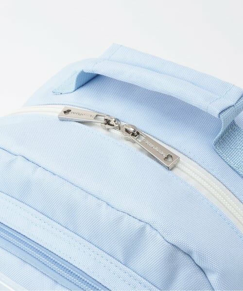 mezzo piano junior / メゾピアノジュニア リュック・バックパック | 【撥水】チャームつきクリアポケットリュック　20L | 詳細2