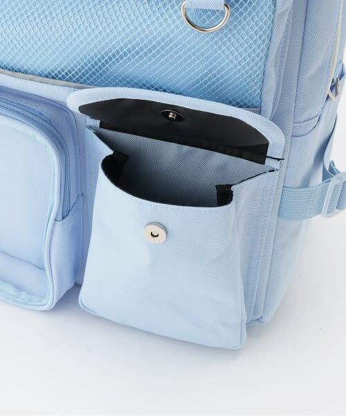 mezzo piano junior / メゾピアノジュニア リュック・バックパック | 【撥水】チャームつきクリアポケットリュック　20L | 詳細9