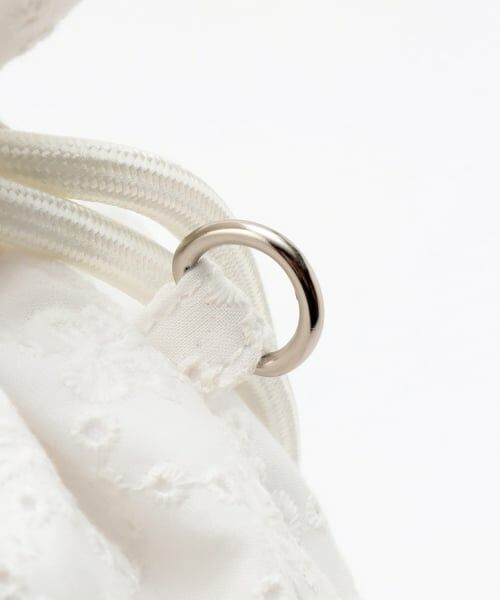 mezzo piano junior / メゾピアノジュニア リュック・バックパック | 【A4対応】リボン柄レースナップサック | 詳細2