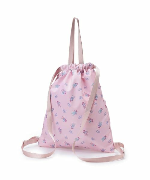 mezzo piano junior / メゾピアノジュニア リュック・バックパック | 【A4対応・撥水】ベリエちゃん柄ナップサック | 詳細1