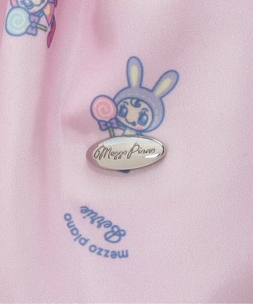 mezzo piano junior / メゾピアノジュニア リュック・バックパック | 【A4対応・撥水】ベリエちゃん柄ナップサック | 詳細2