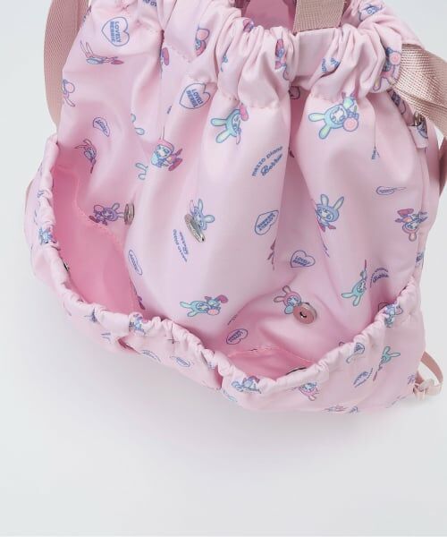 mezzo piano junior / メゾピアノジュニア リュック・バックパック | 【A4対応・撥水】ベリエちゃん柄ナップサック | 詳細6