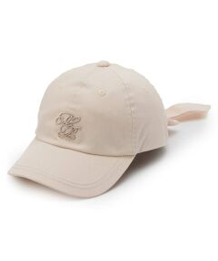 mezzo piano junior / メゾピアノジュニア キャップ | 【UVカット・遮熱・冷感】後ろリボンキャップ