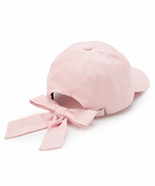 mezzo piano junior / メゾピアノジュニア キャップ | 【UVカット・遮熱・冷感】後ろリボンキャップ | 詳細1