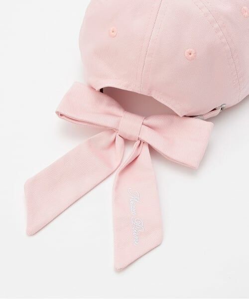mezzo piano junior / メゾピアノジュニア キャップ | 【UVカット・遮熱・冷感】後ろリボンキャップ | 詳細3