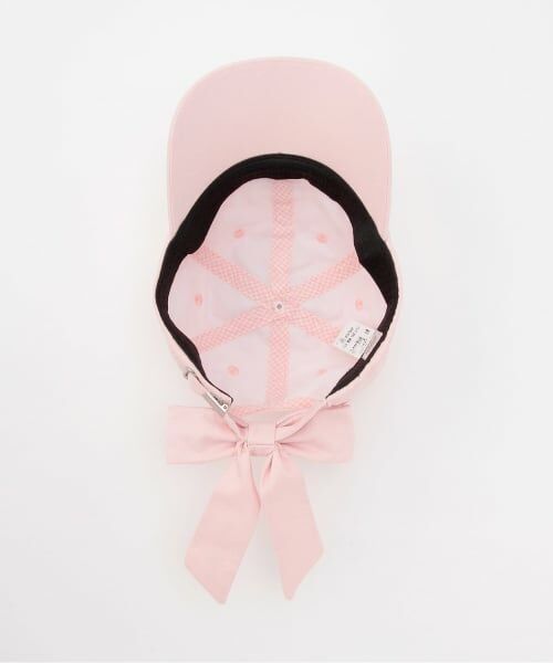 mezzo piano junior / メゾピアノジュニア キャップ | 【UVカット・遮熱・冷感】後ろリボンキャップ | 詳細7