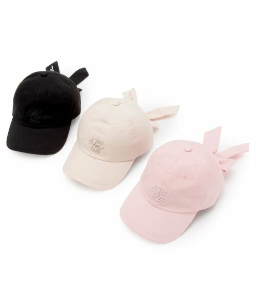 mezzo piano junior / メゾピアノジュニア キャップ | 【UVカット・遮熱・冷感】後ろリボンキャップ | 詳細8