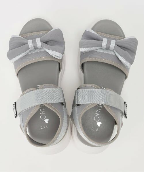 mezzo piano junior / メゾピアノジュニア サンダル | リボンスポサン | 詳細6