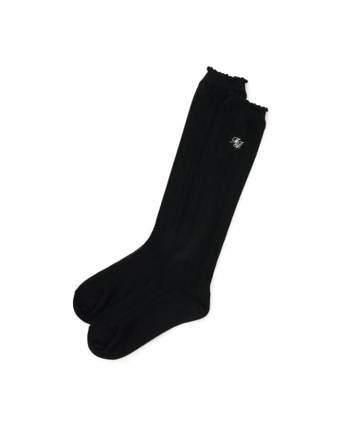 mezzo piano junior / メゾピアノジュニア ソックス | 透かし編みハイソックス | 詳細6