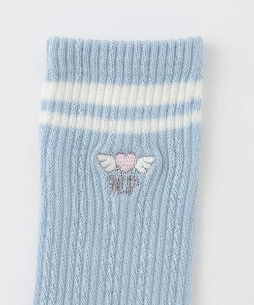 mezzo piano junior / メゾピアノジュニア ソックス | ラインリブソックス | 詳細1