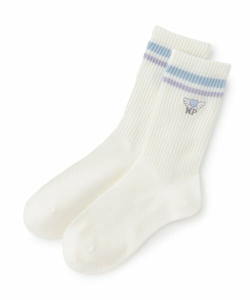 mezzo piano junior / メゾピアノジュニア ソックス | ラインリブソックス | 詳細5